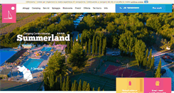 Desktop Screenshot of campingsummerland.it